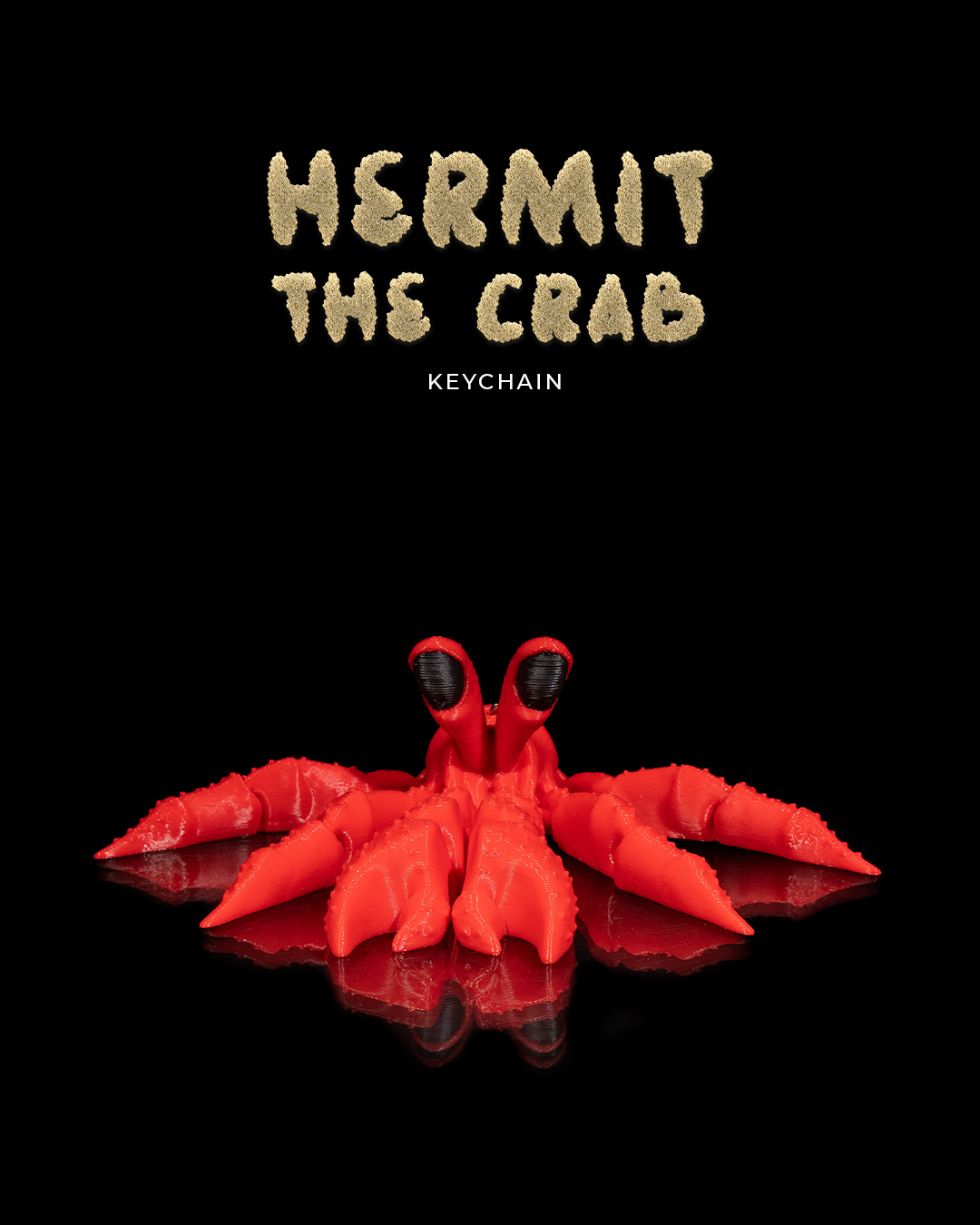 Hermit the Crab Keychain