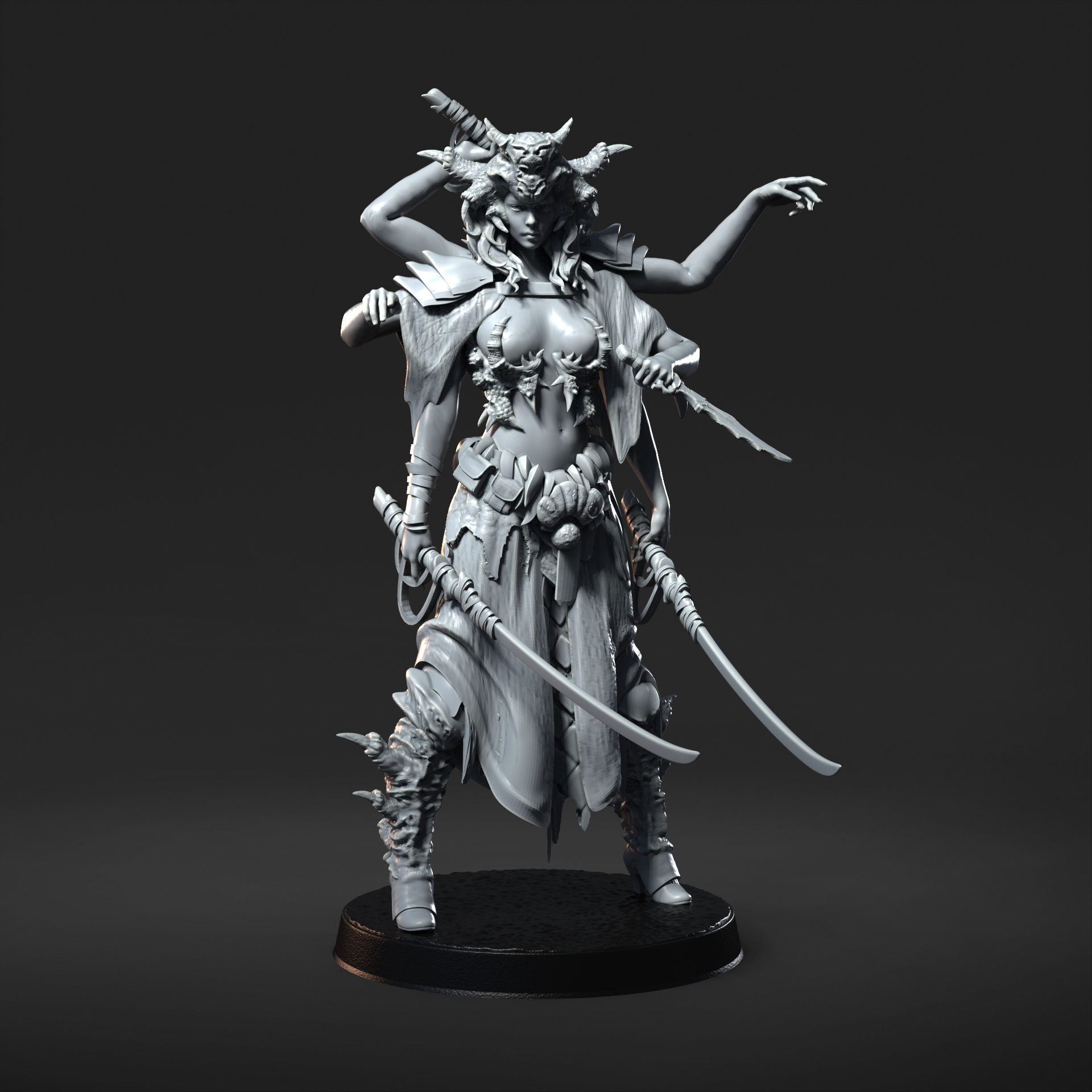 The Six-Armed Medusa