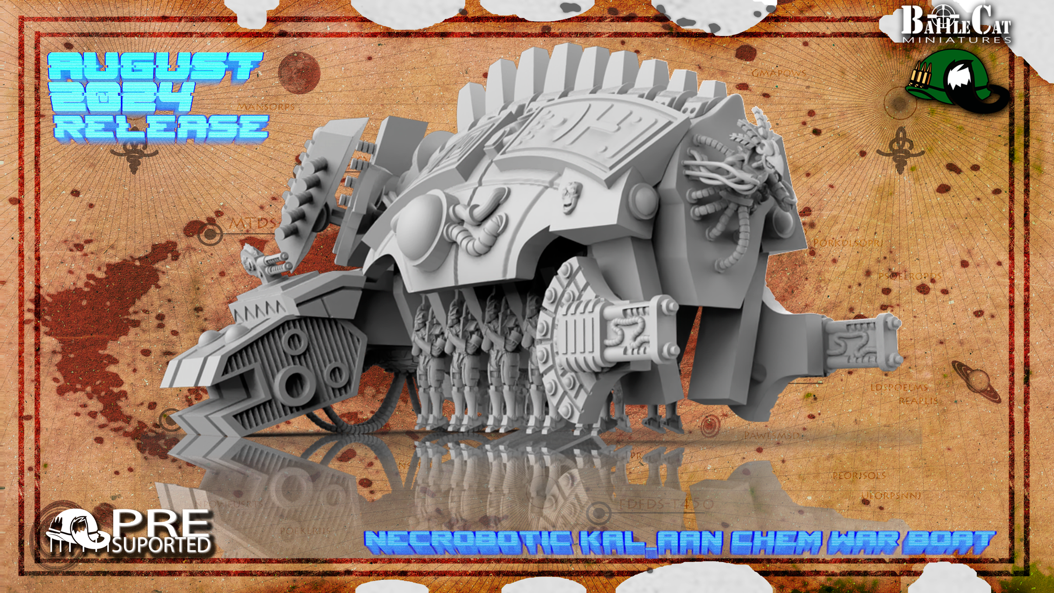 Necrobotic Kal'aan Chem war boat