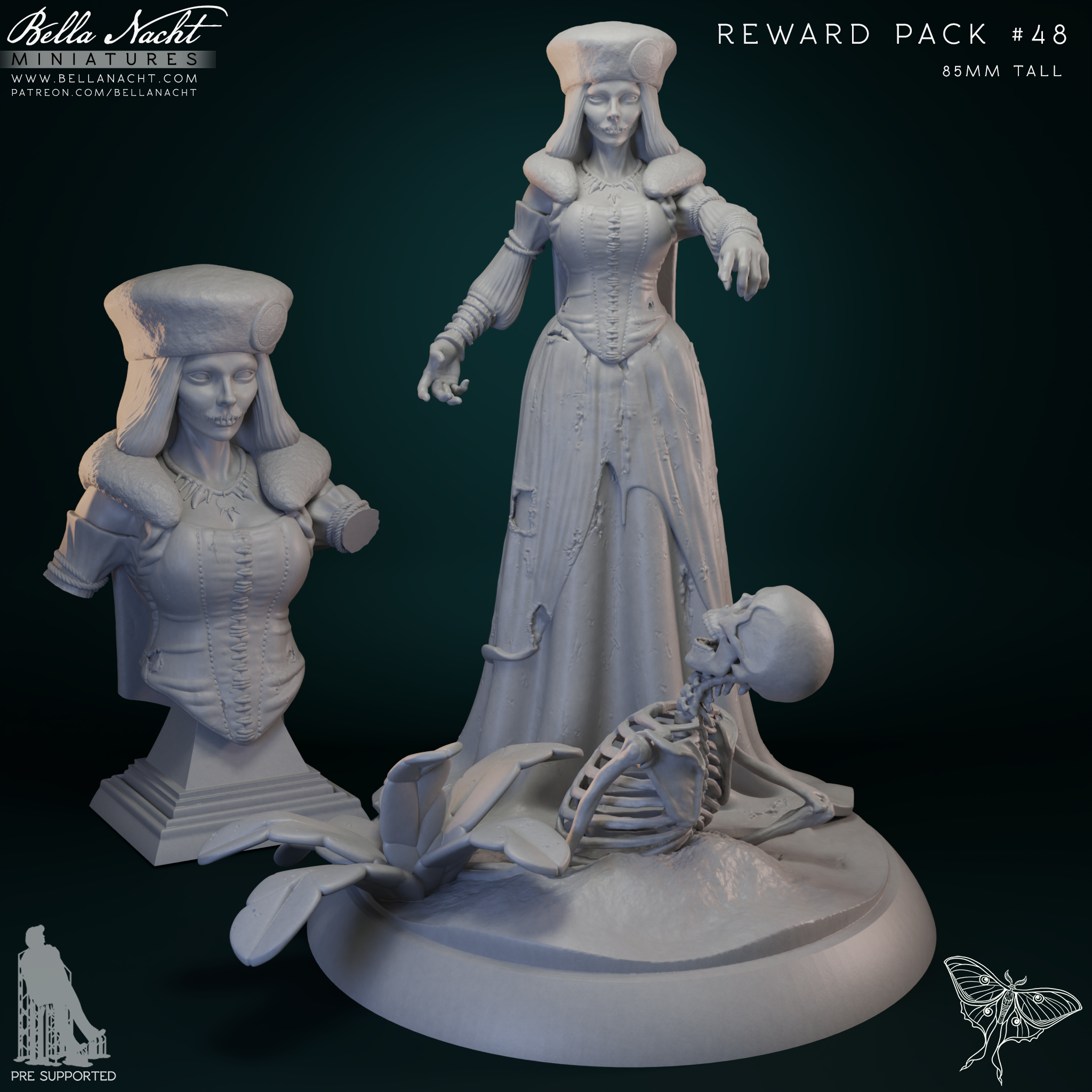 Rewards Pack #48 | Oksana the Necromancer Witch