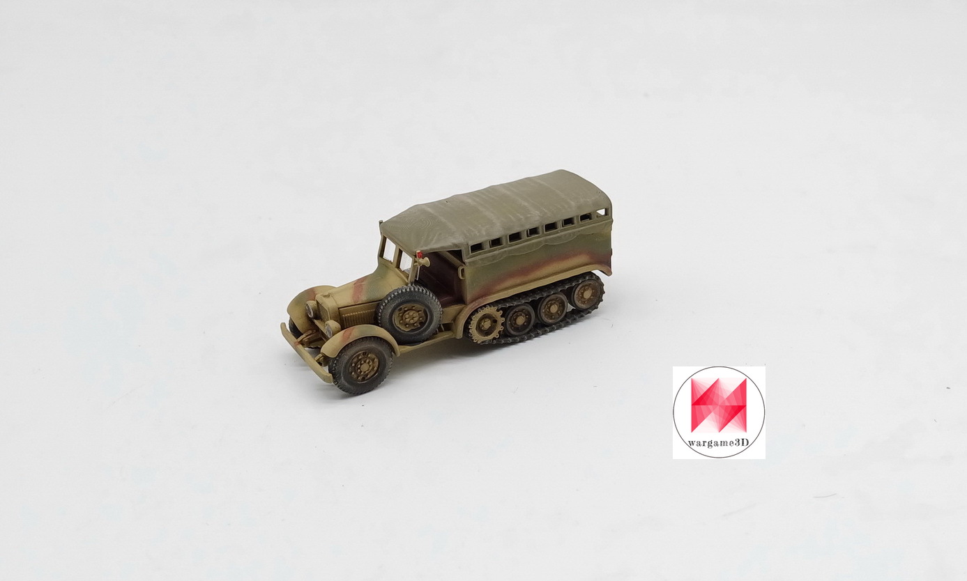 PZInz 222 - Half-Track Supply Truck - wz.39 (Poland, WW2)