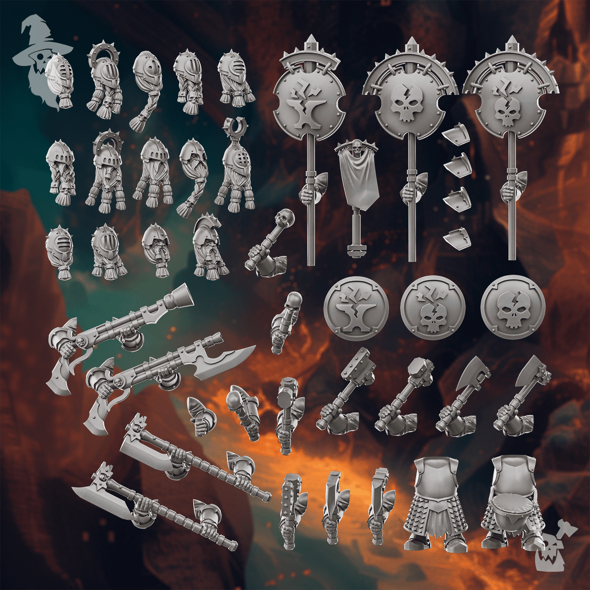 Voidland Dwarf Build-kit & Easy-to-build models