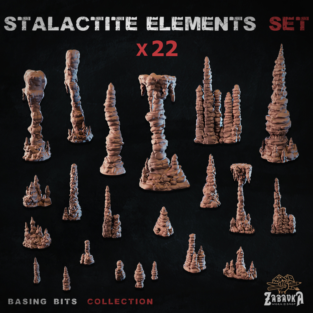 Stalactite elements - Basing Bits