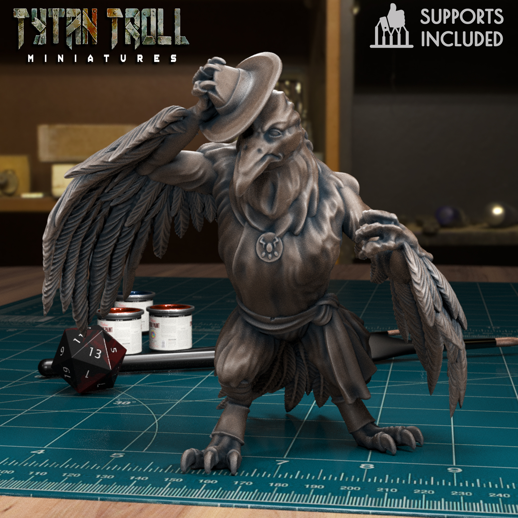 Wereraven [Pre-Supported]