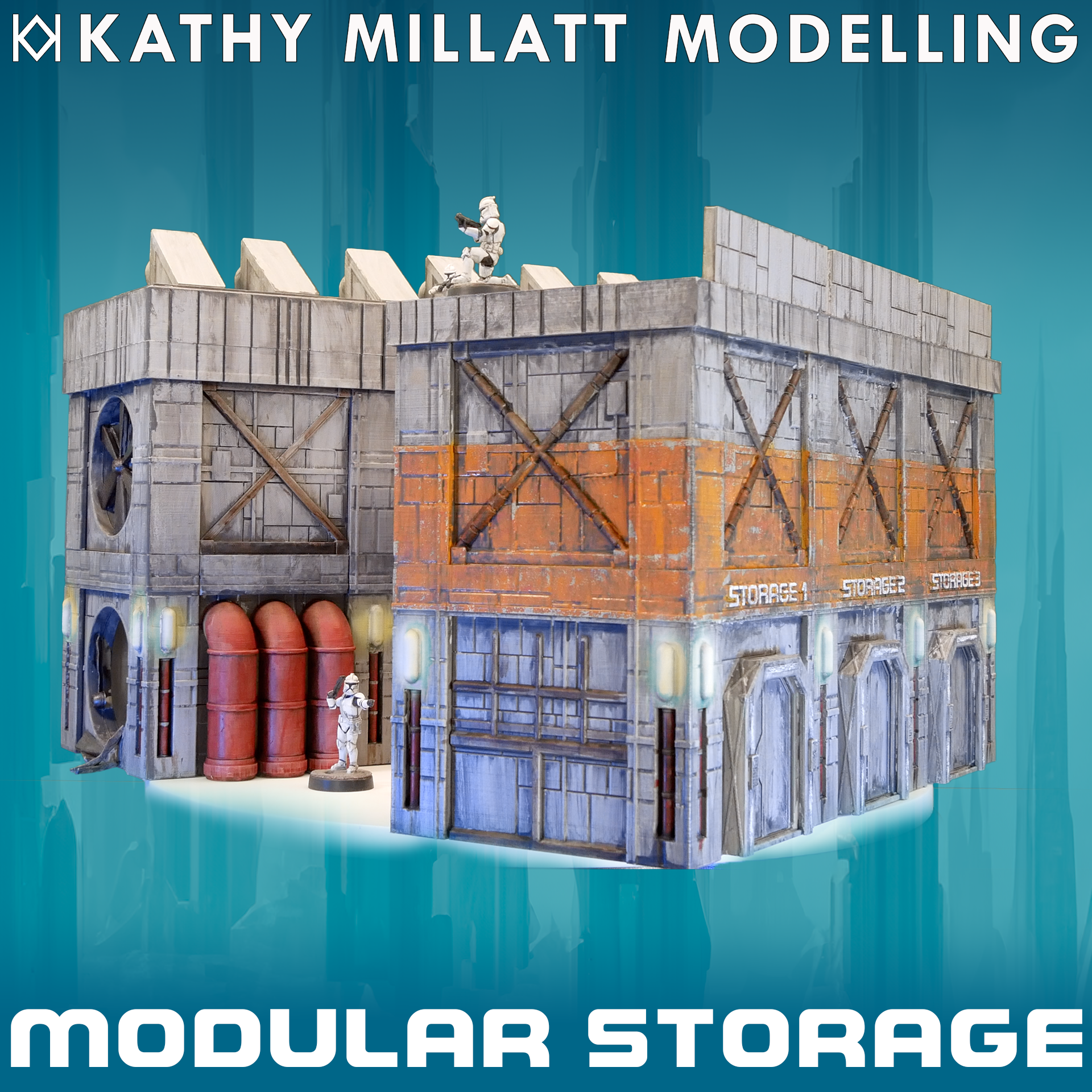 Storage Facility - Modular or Easy Print Complete Building