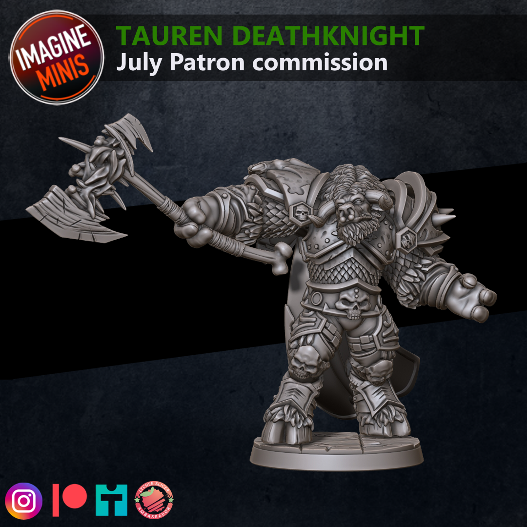 Loyalty Reward 03 Months - Tauren DeathKnight