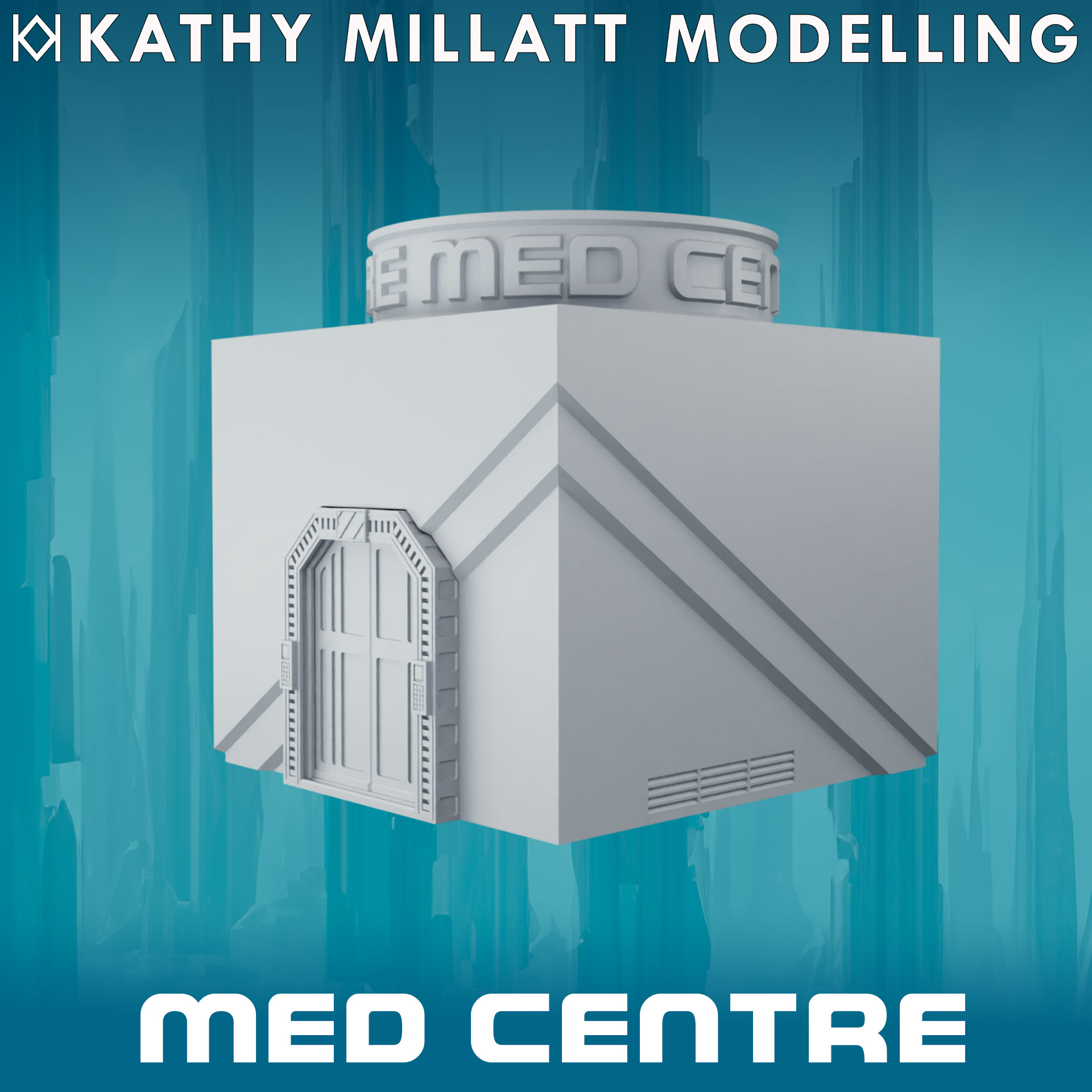 Med Centre - Modular or Easy Print Complete Building