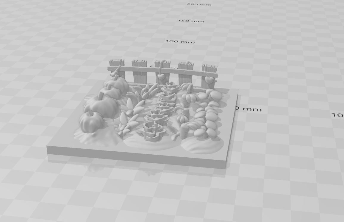 Townsfolk Tussle Garden