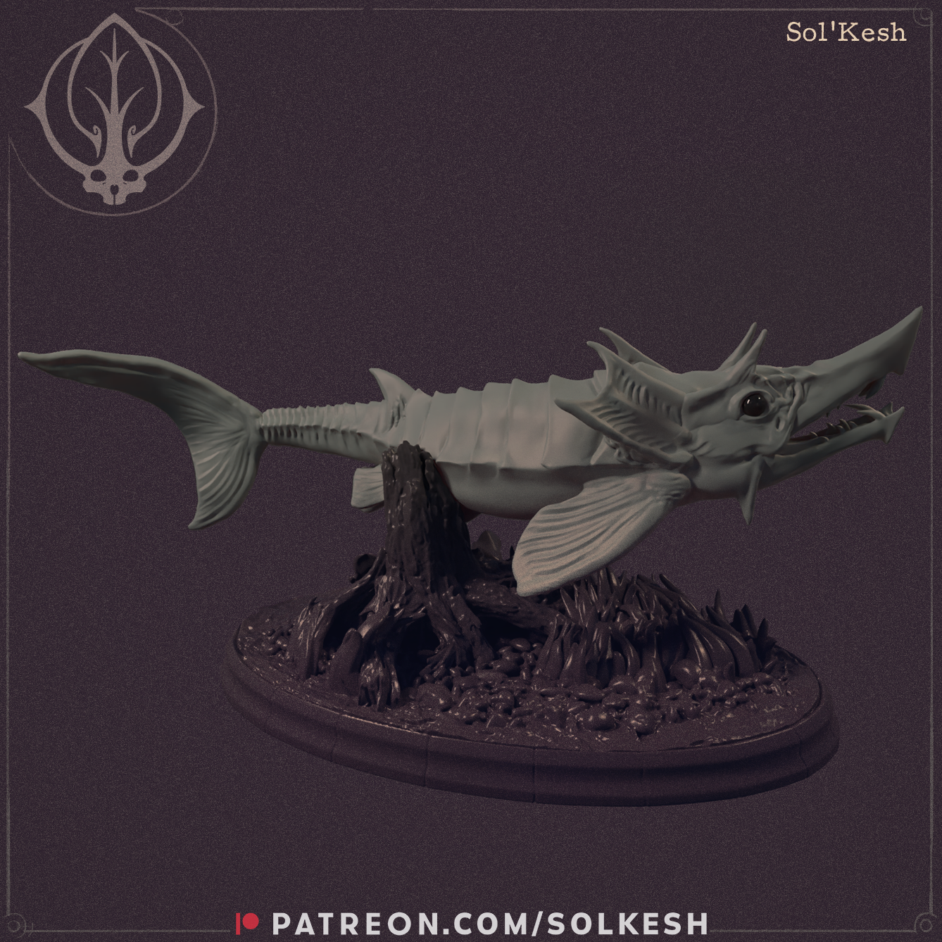 Sol'kesh Silvette + 5e statblock