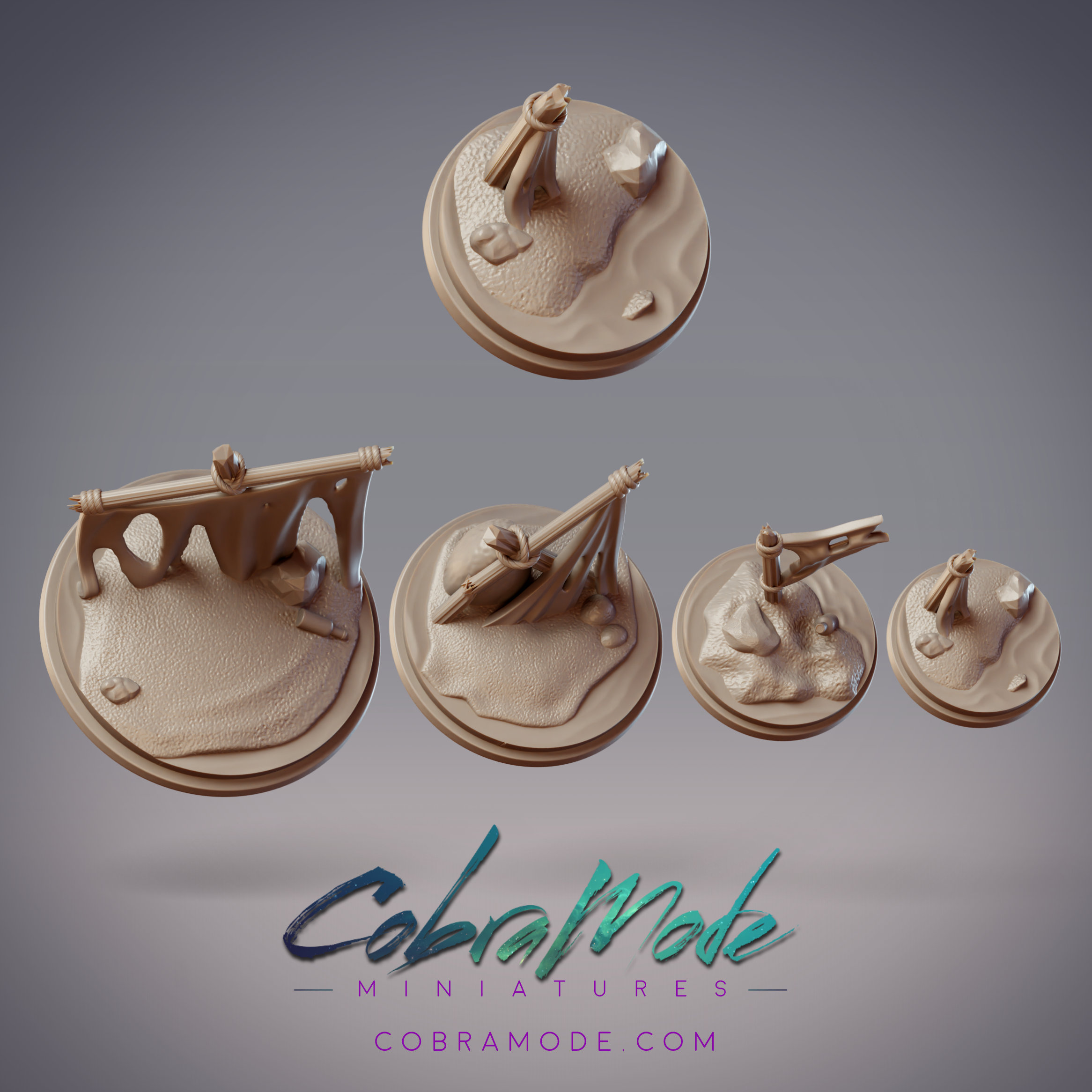 Broken Mast Base Pack (4pcs)