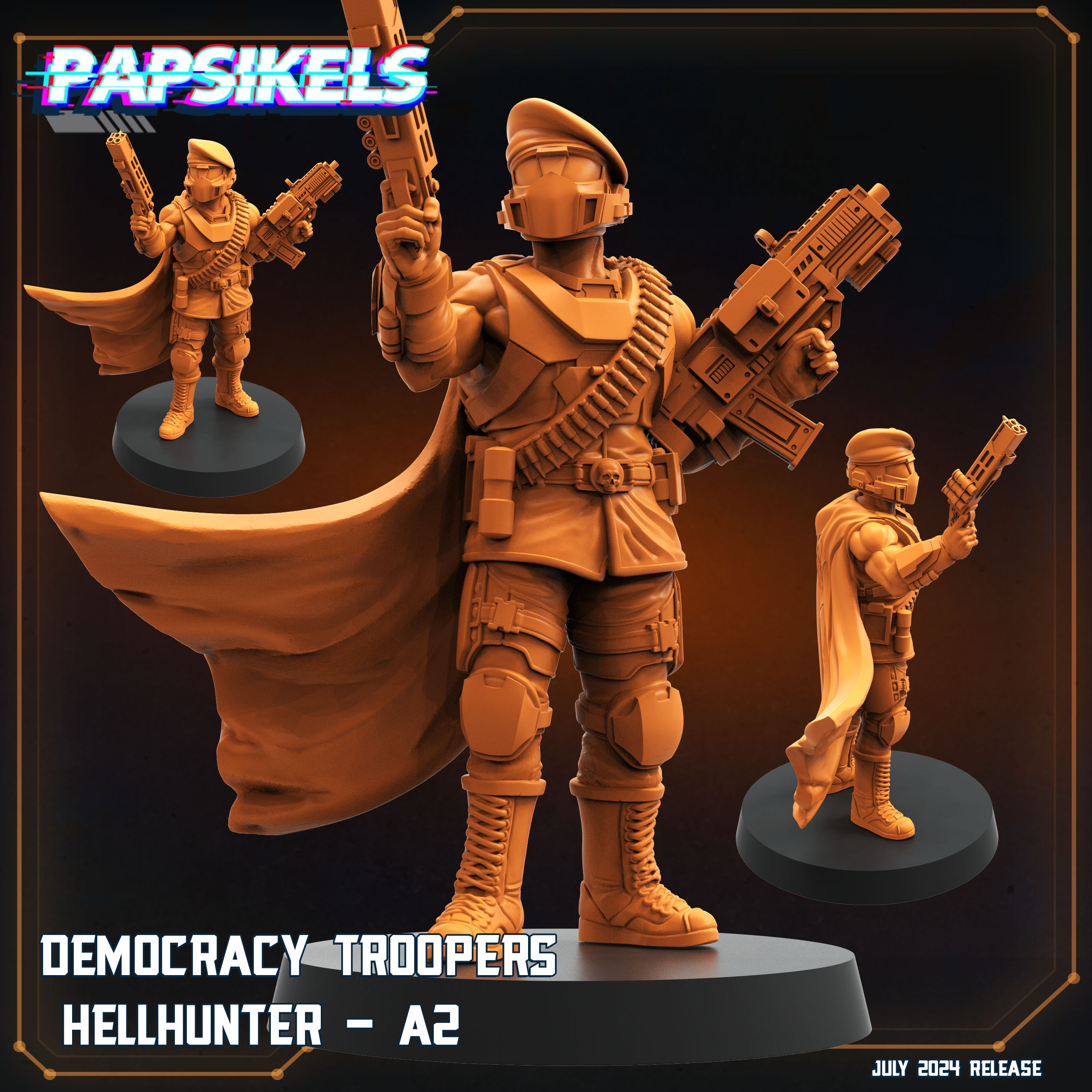 DEMOCRACY TROOPER HELLHUNTERS
