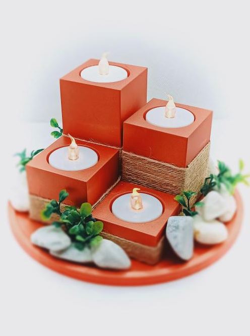 Tealight Centerpiece Holder