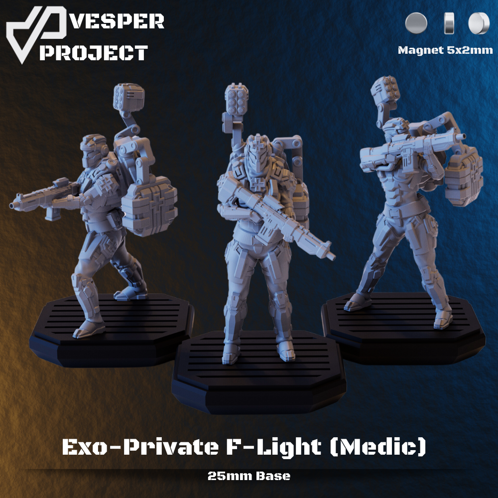 Light Female Private Medic