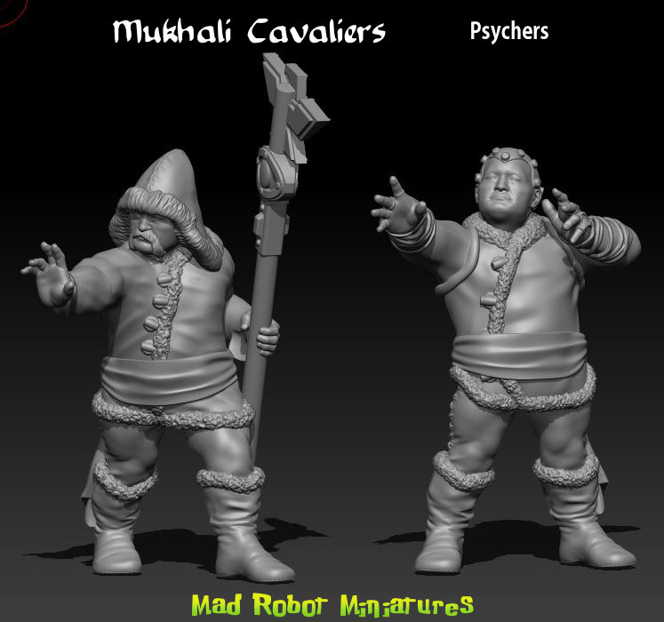 Mukhali Cavaliers - Psykers