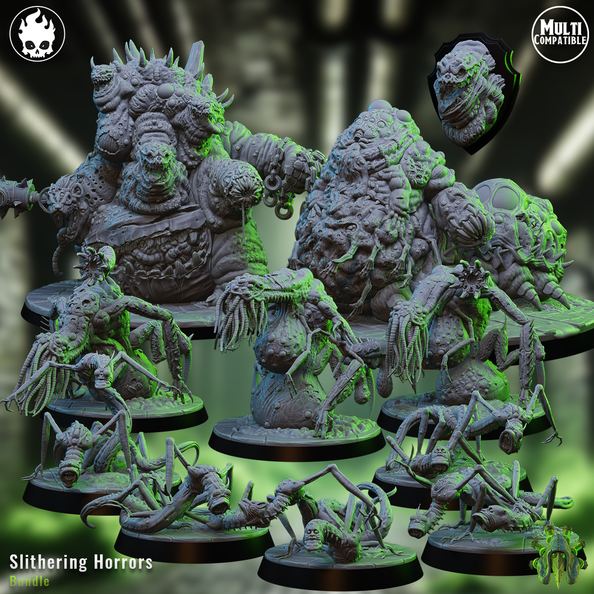 Slithering Horrors STL Bundle