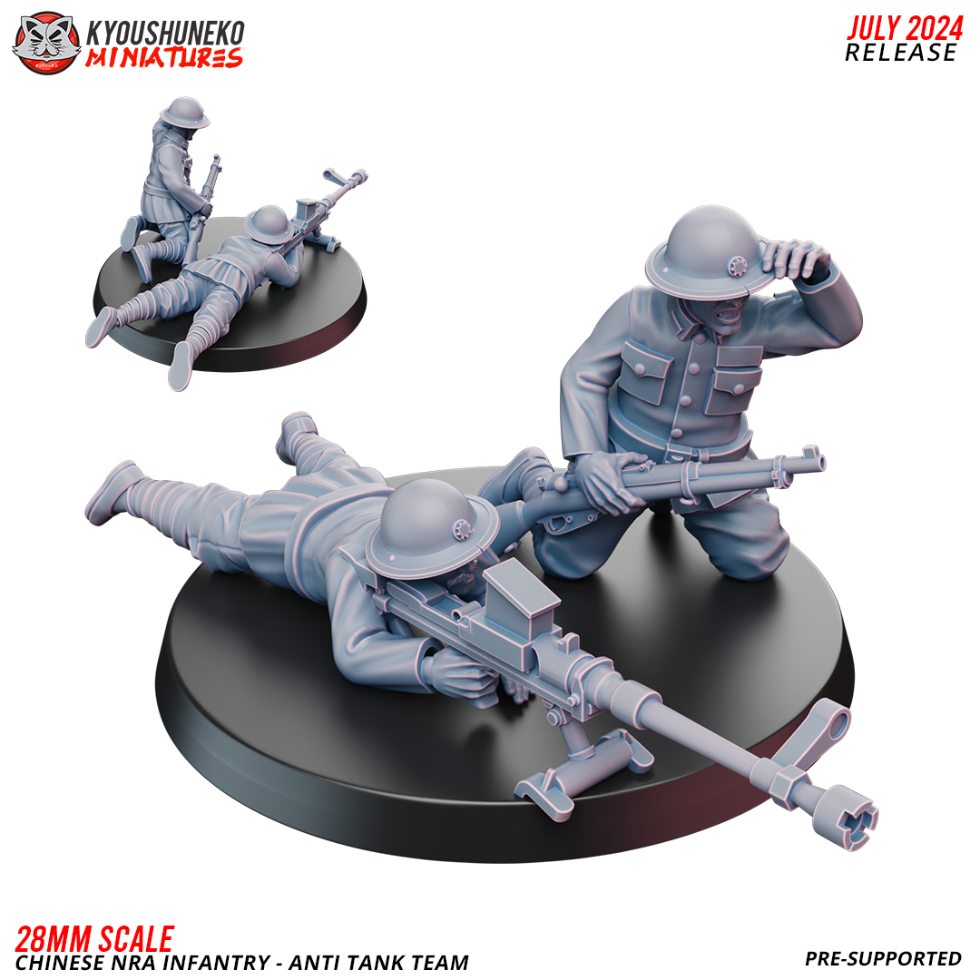 Anti Tank Team - Chinese NRA Infantry ww2