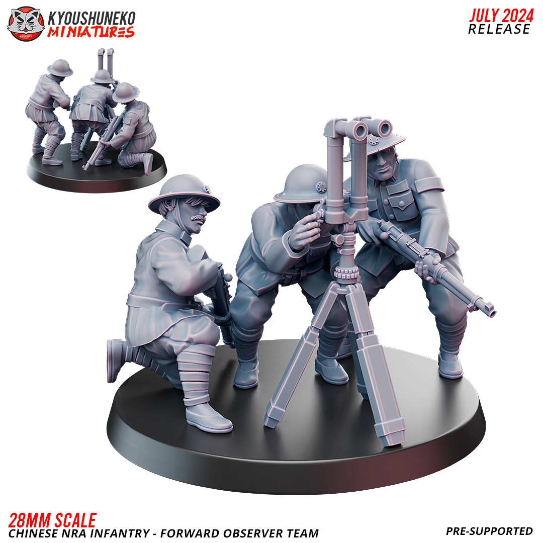 Forward Observer Scout - Chinese NRA Infantry ww2