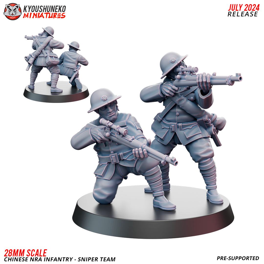Sniper Team - Chinese NRA Infantry