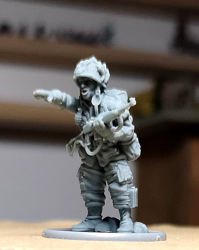 28mm US paratrooper NCO