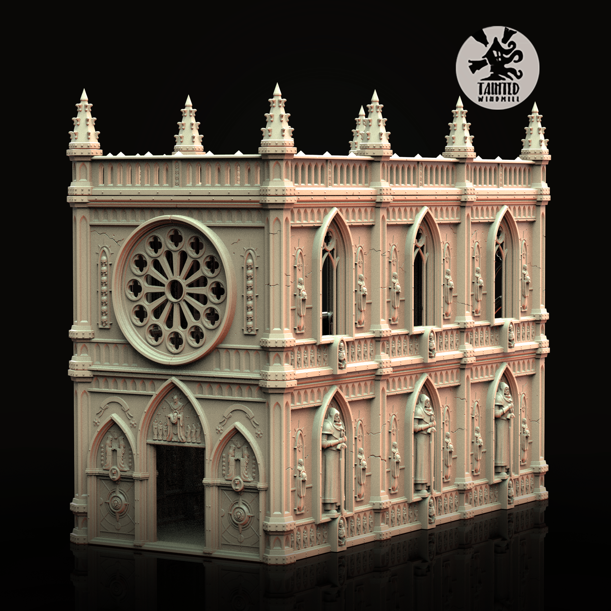 Gothic Building 1 Remake FDM