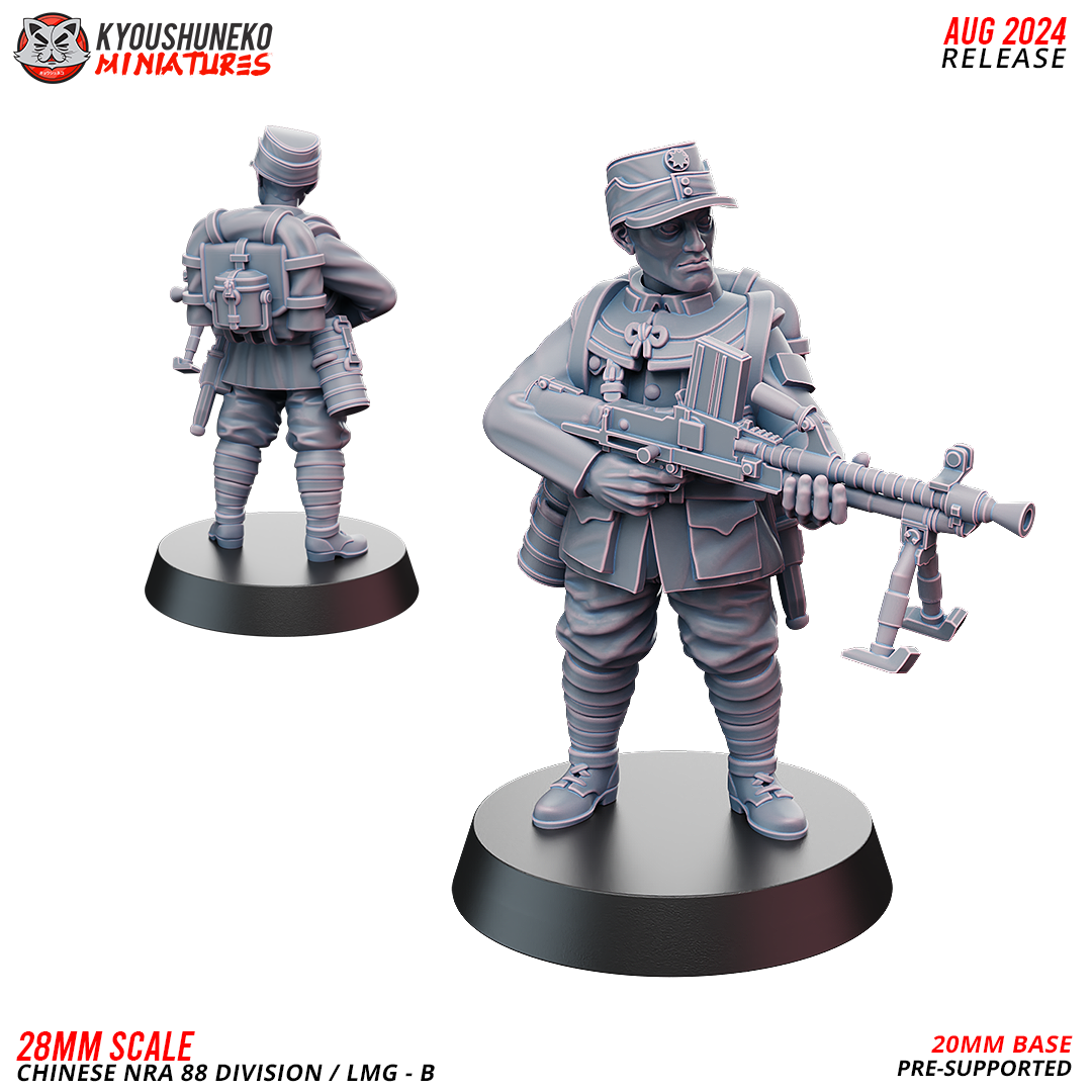 LMG B | Chinese NRA German 88 Division ww2