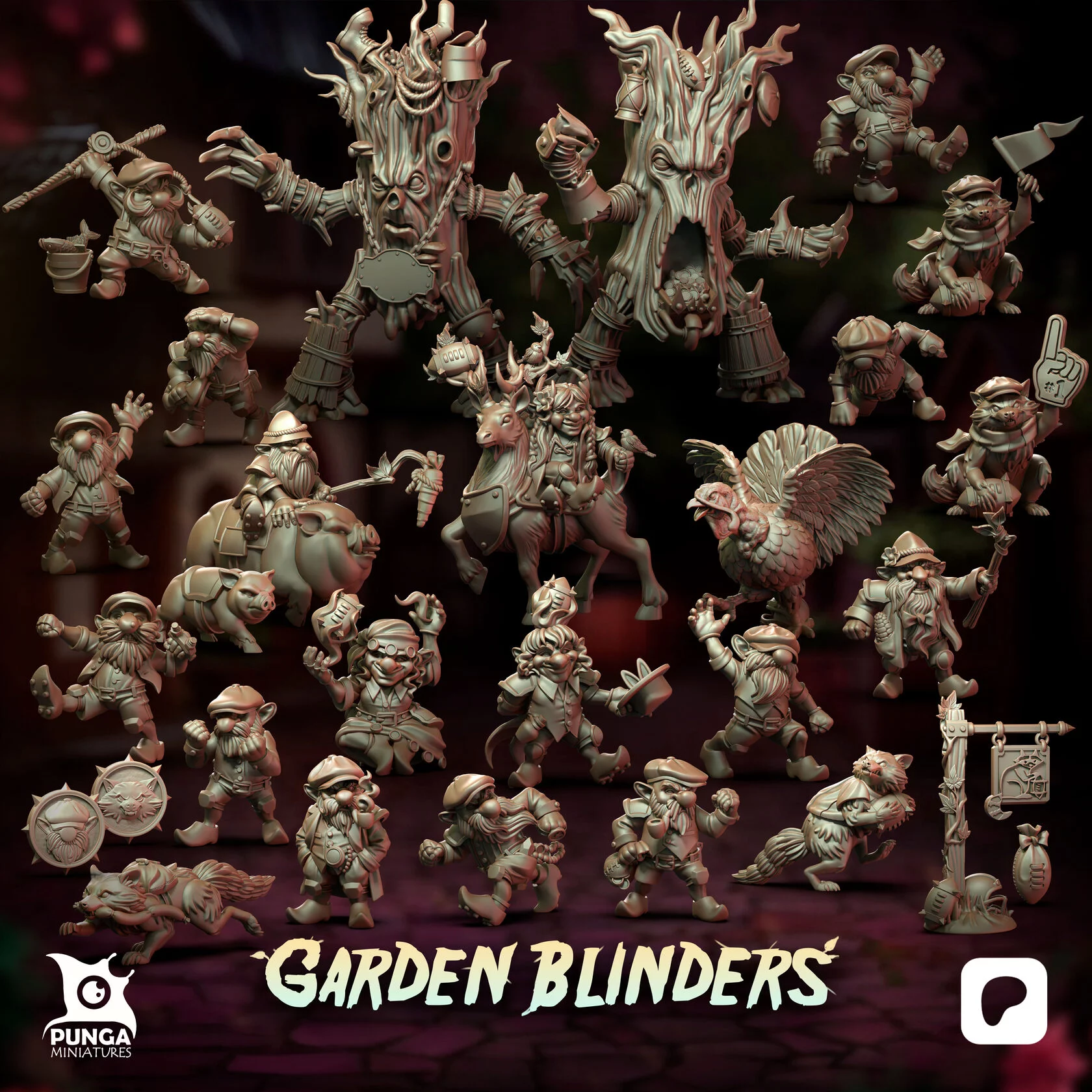 Garden Blinders Complete set