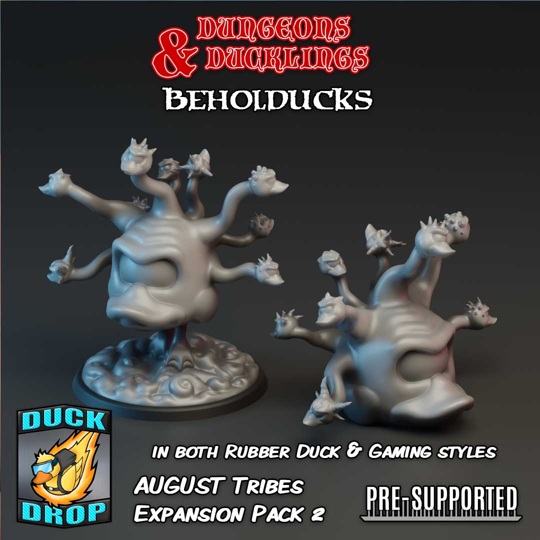 Beholduck - Rubber Duck-themed Dungeon Monster
