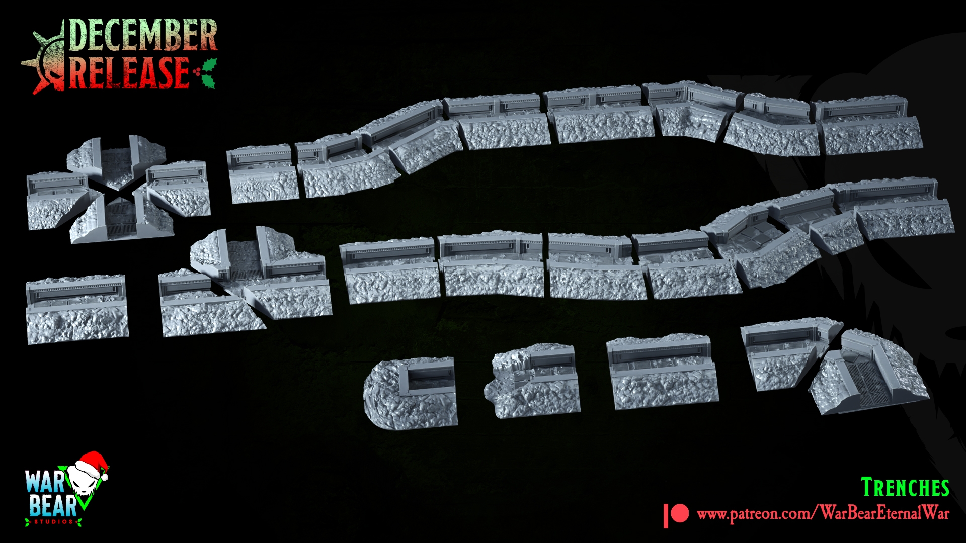 Plague mechanical trenches