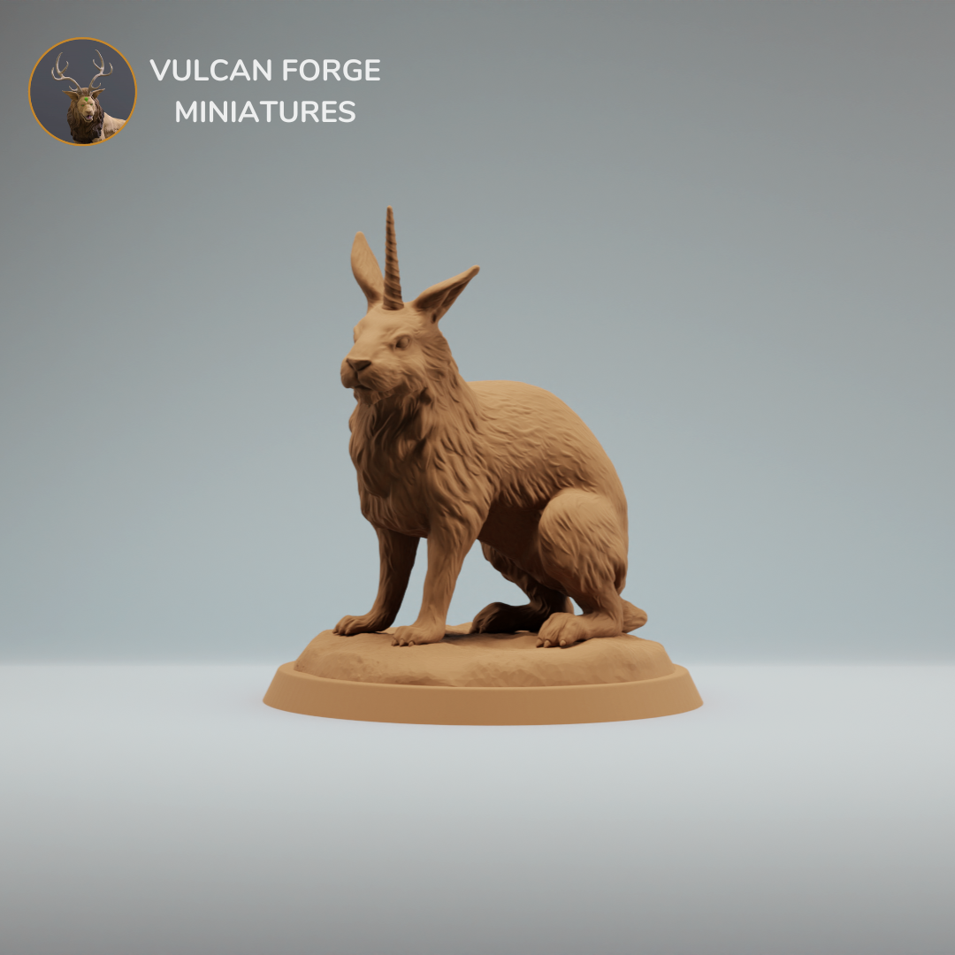 Almiraj Bunnycorn rabbit pre-supported dnd familiar