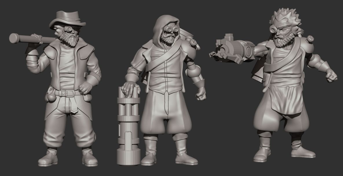3 Gnome Artificer Set