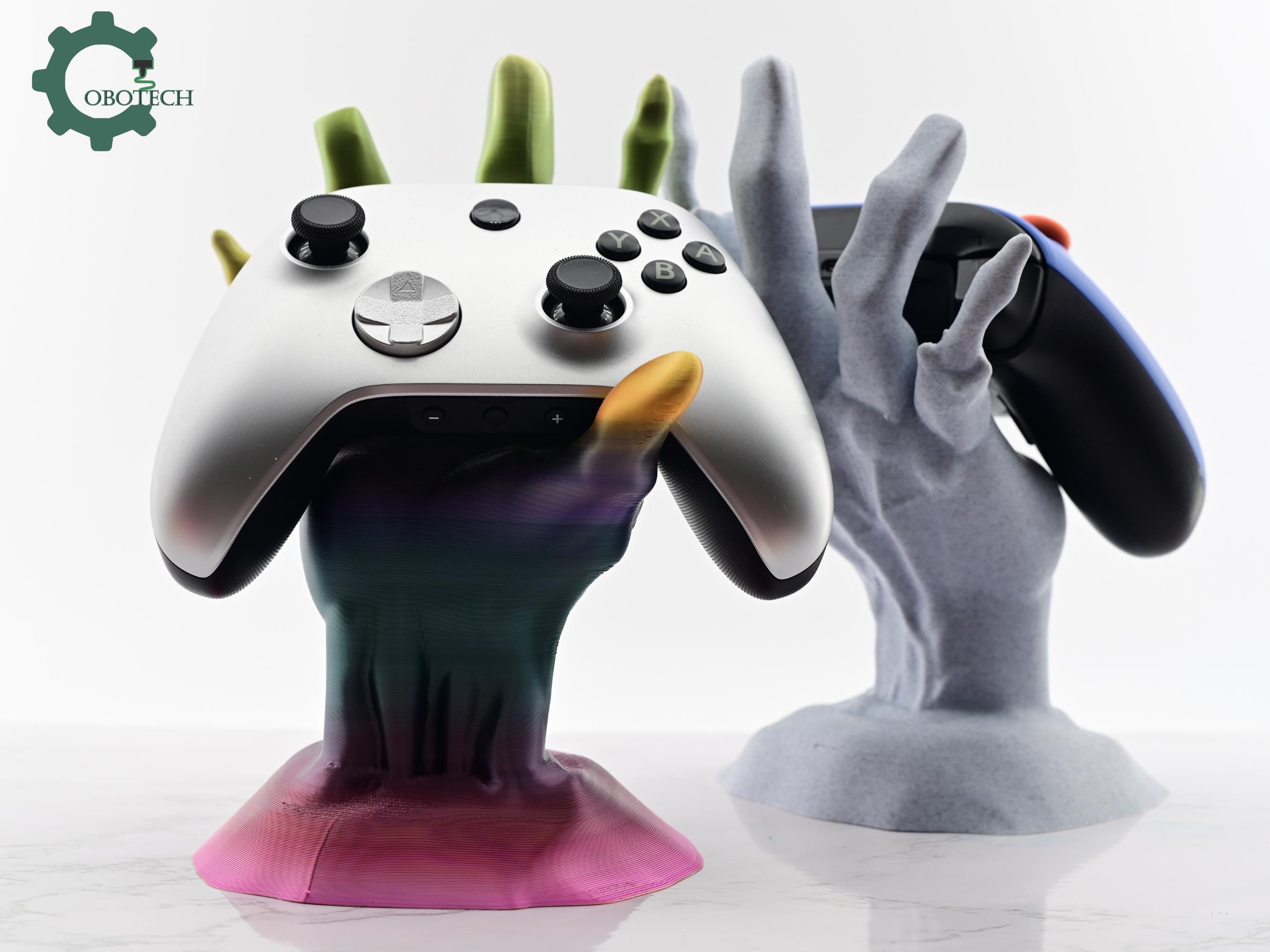 Cobotech Zombie Hand Gaming Control Holder by Cobotech - Game Controller Organizer - Desk Home Decor - Cool Gift - Halloween Fall Decor