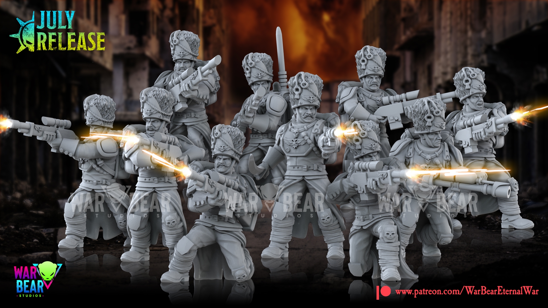 Palatine Grenadiers Soldiers