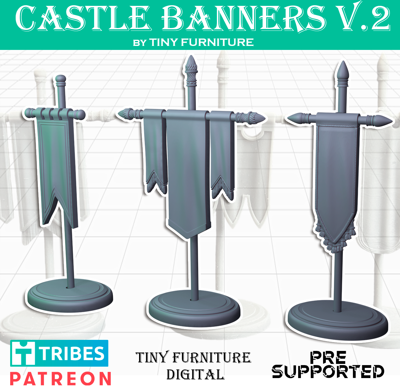 Castle Banners v.2