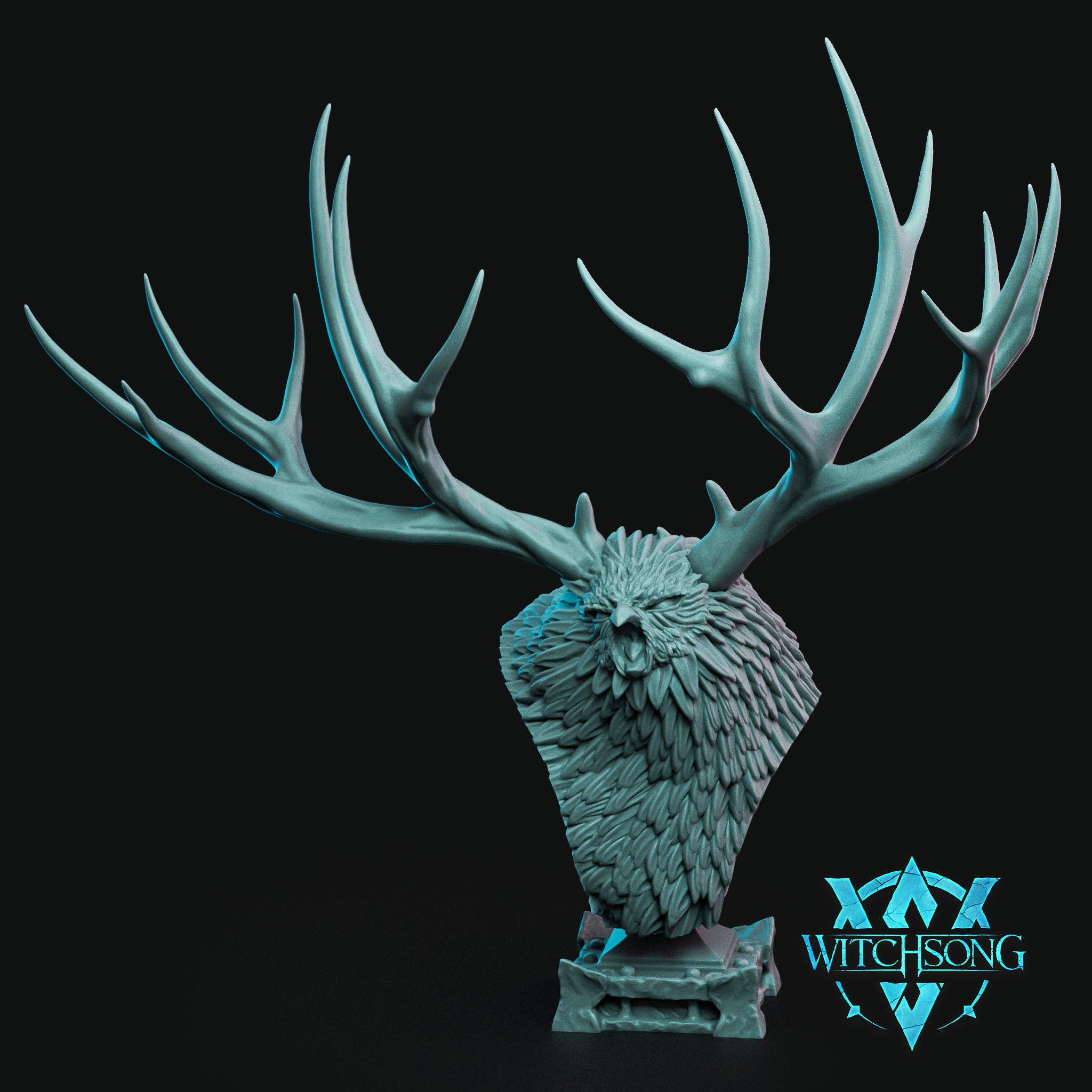 Bust - The Owl Bear Progenitor