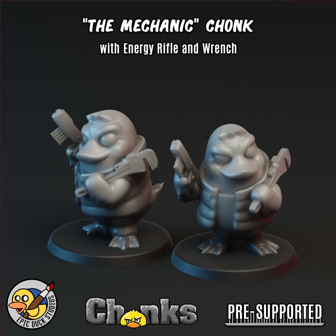 The Mechanic - Sci-fi Chonk Adventurer