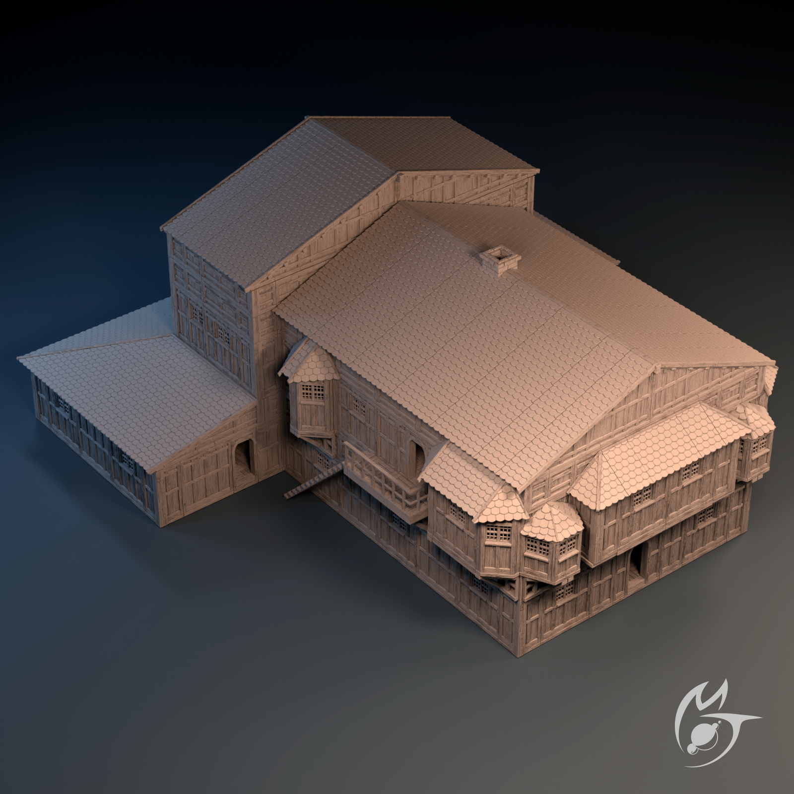 The Moose Rest Taphouse - modular OpenLOCK structure