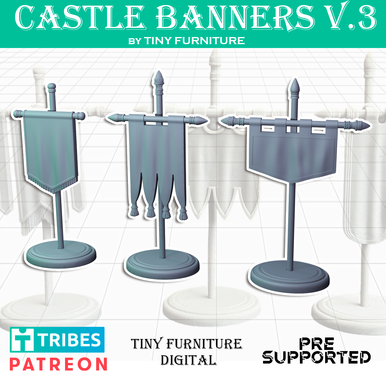 Castle Banners v.3