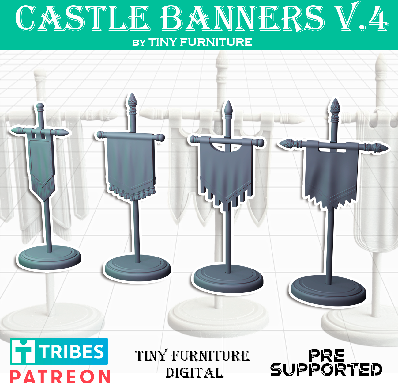 Castle Banners v.4