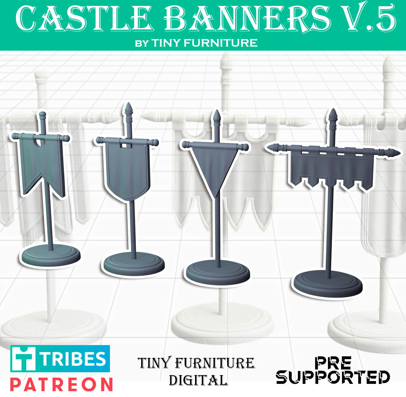 Castle Banners v.5