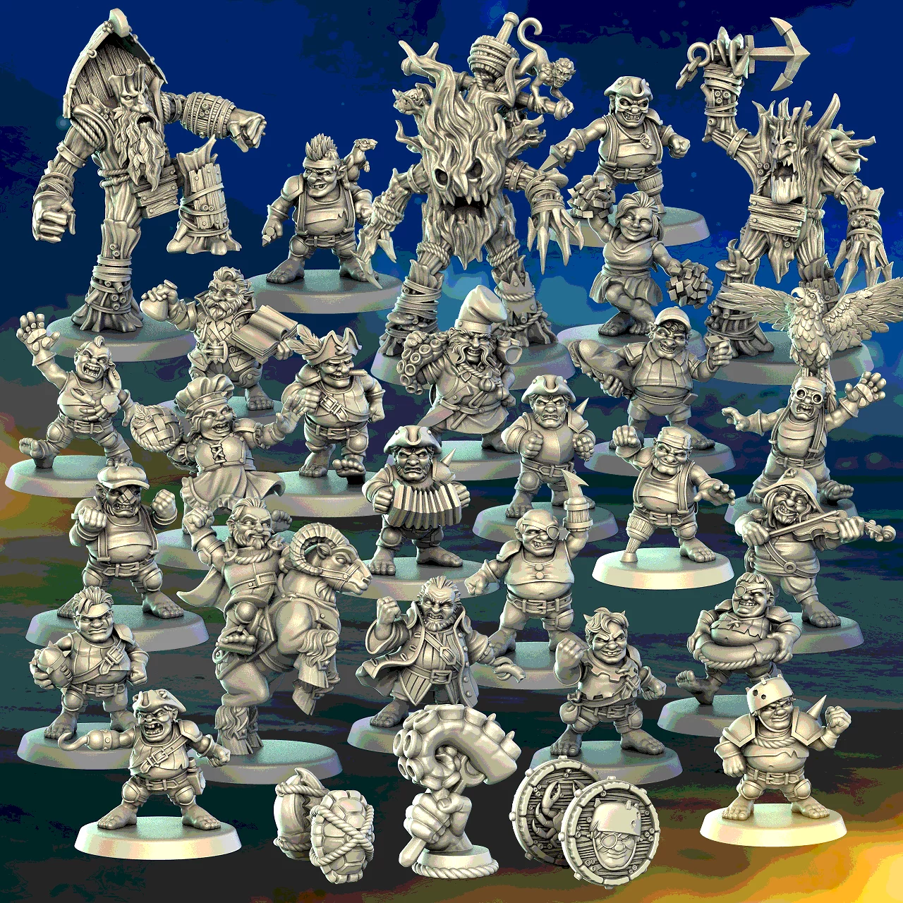 Hungry Piranhas Complete set