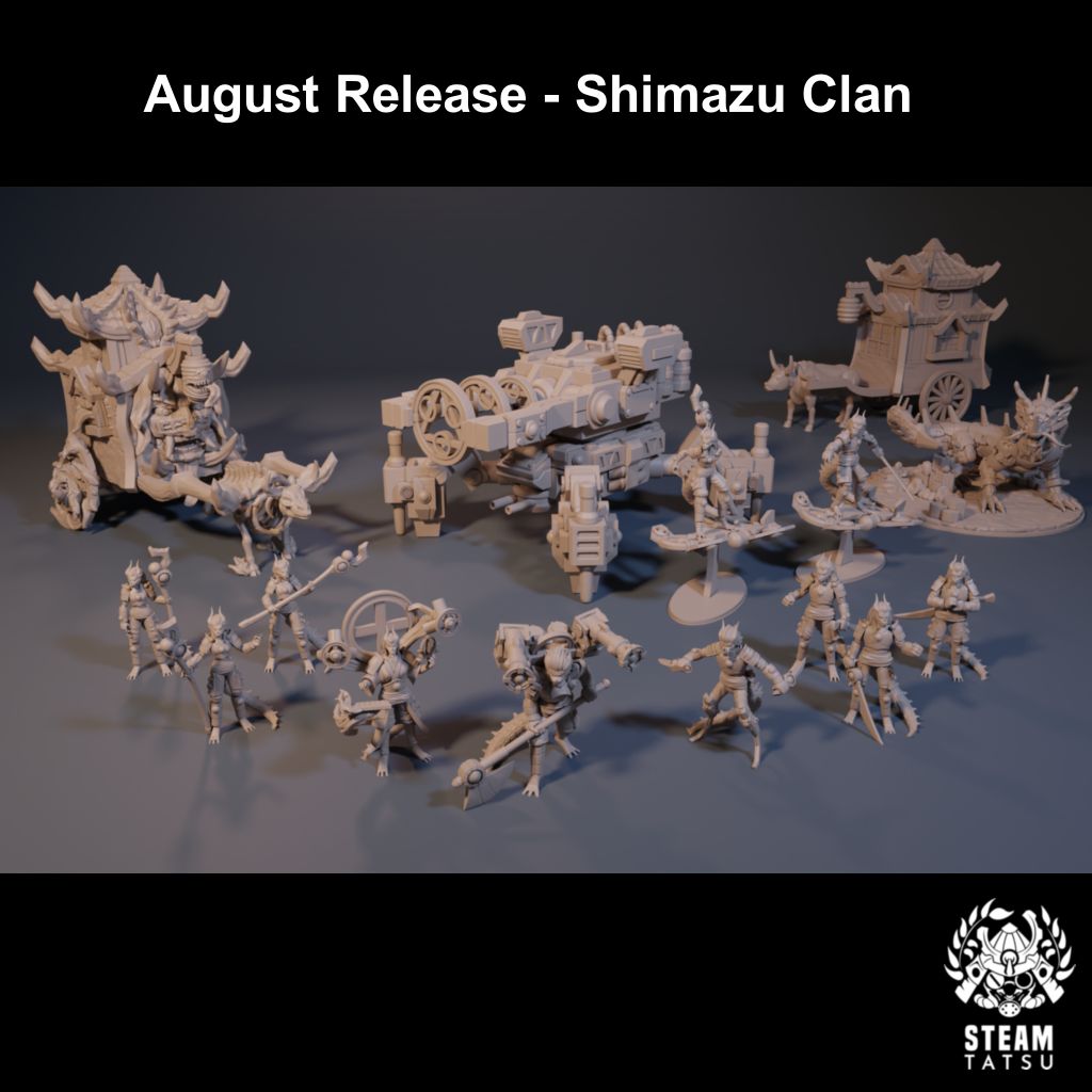 August 24 Release - Shimazu Clan