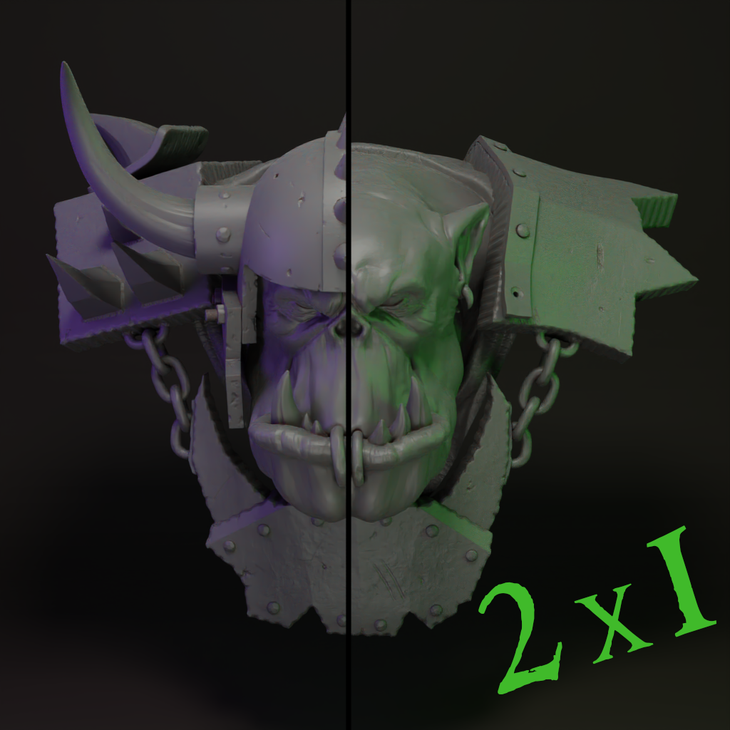 Warlord Ork (2x1 Pack)