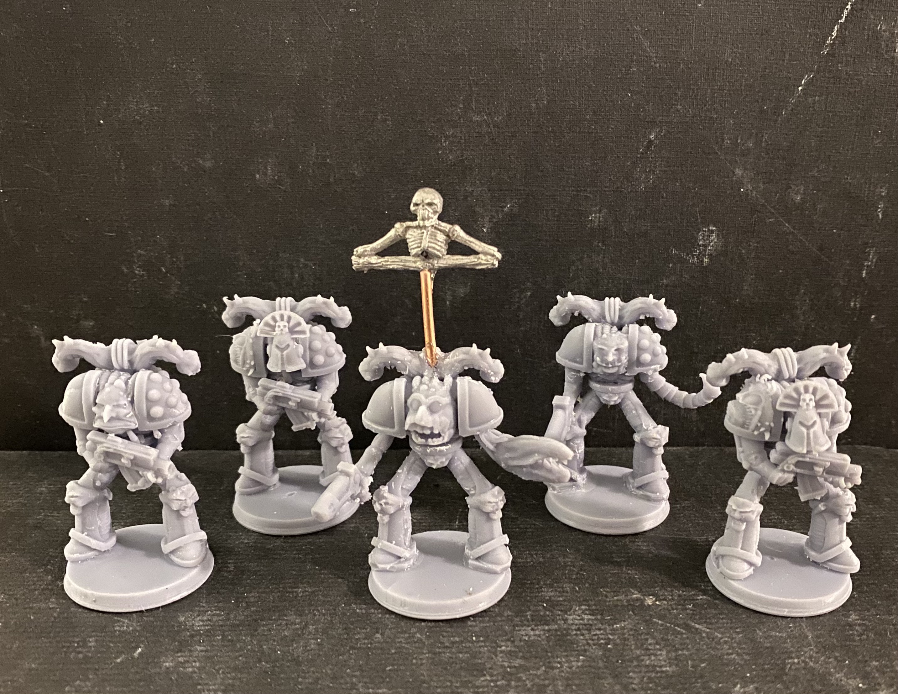 3 mutated Change Marines