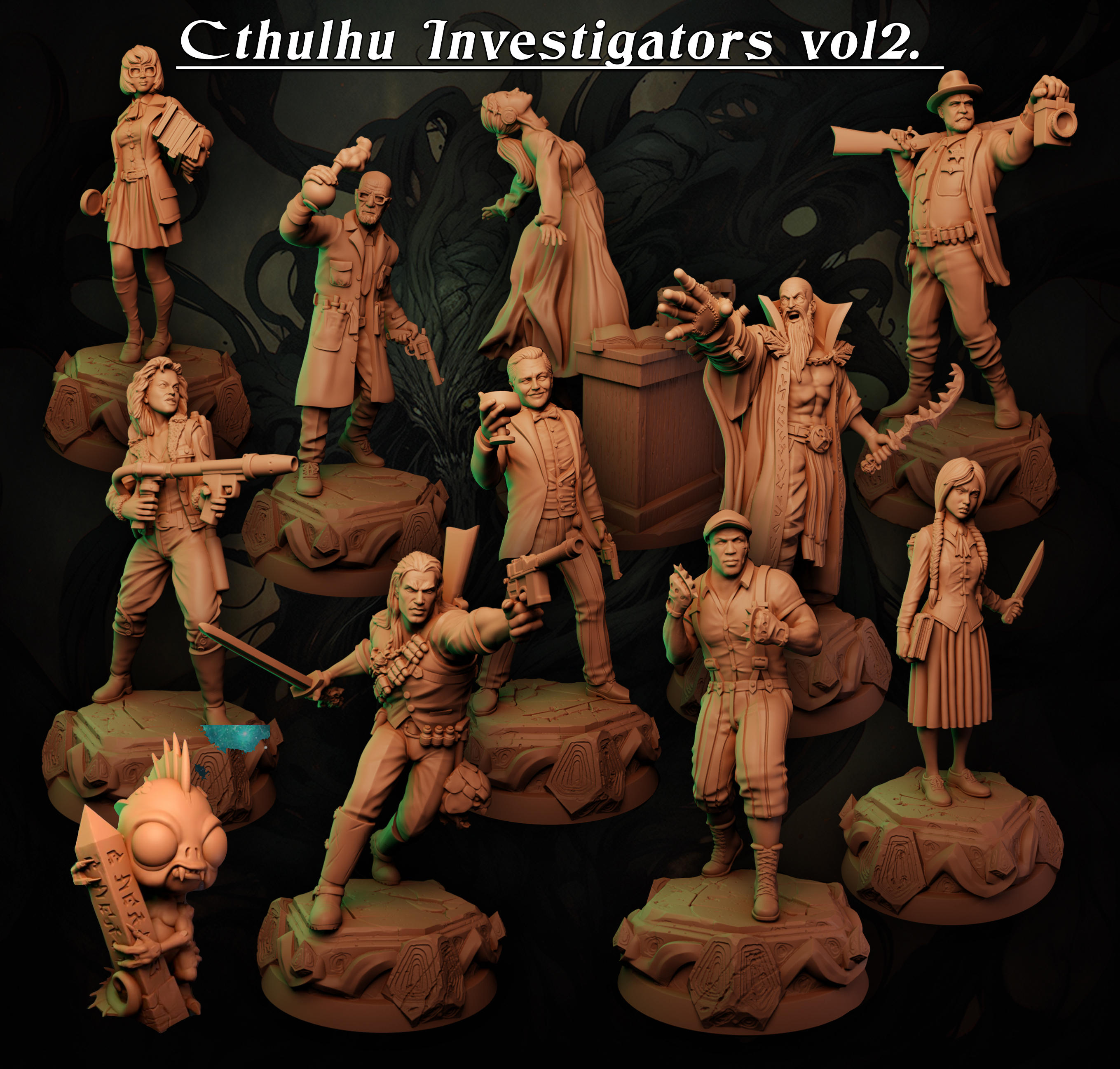 Cthulhu Investigators vol2 - Full Set