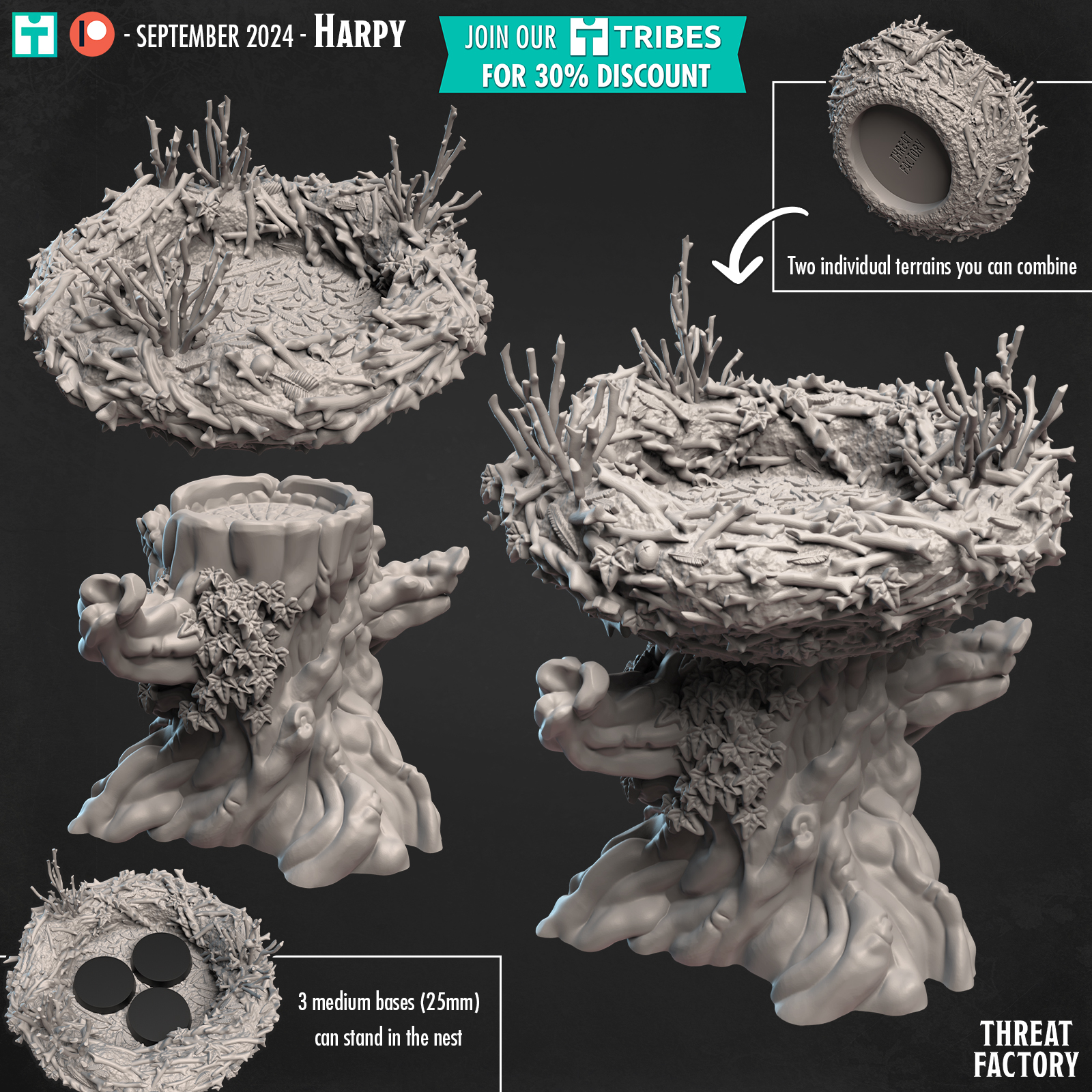 Big nest & tree (modular)