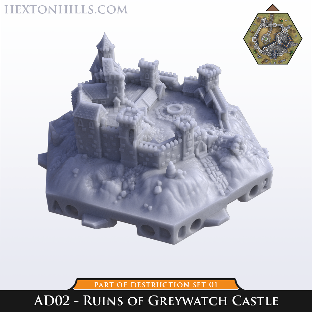 Ruins of Greywatch Castle - AD02