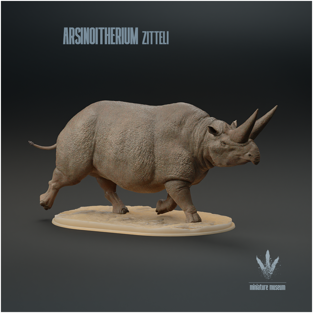 Arsinoitherium zitteli : Running