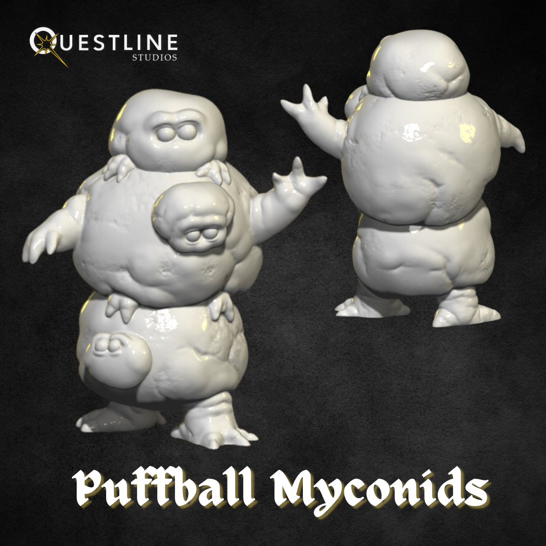Puffball Myconids - Stacks
