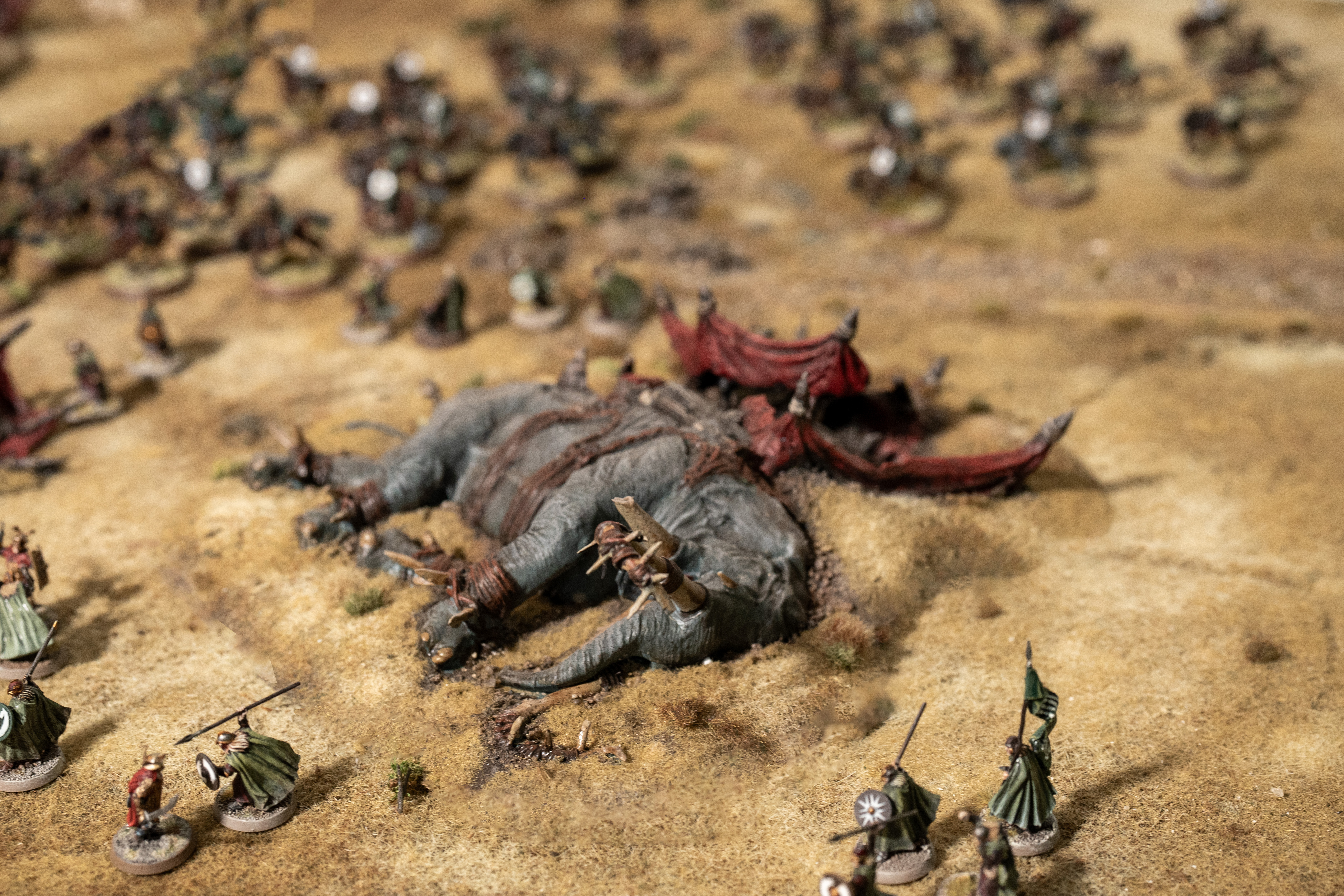 Fallen War Elephant 2 - STL File
