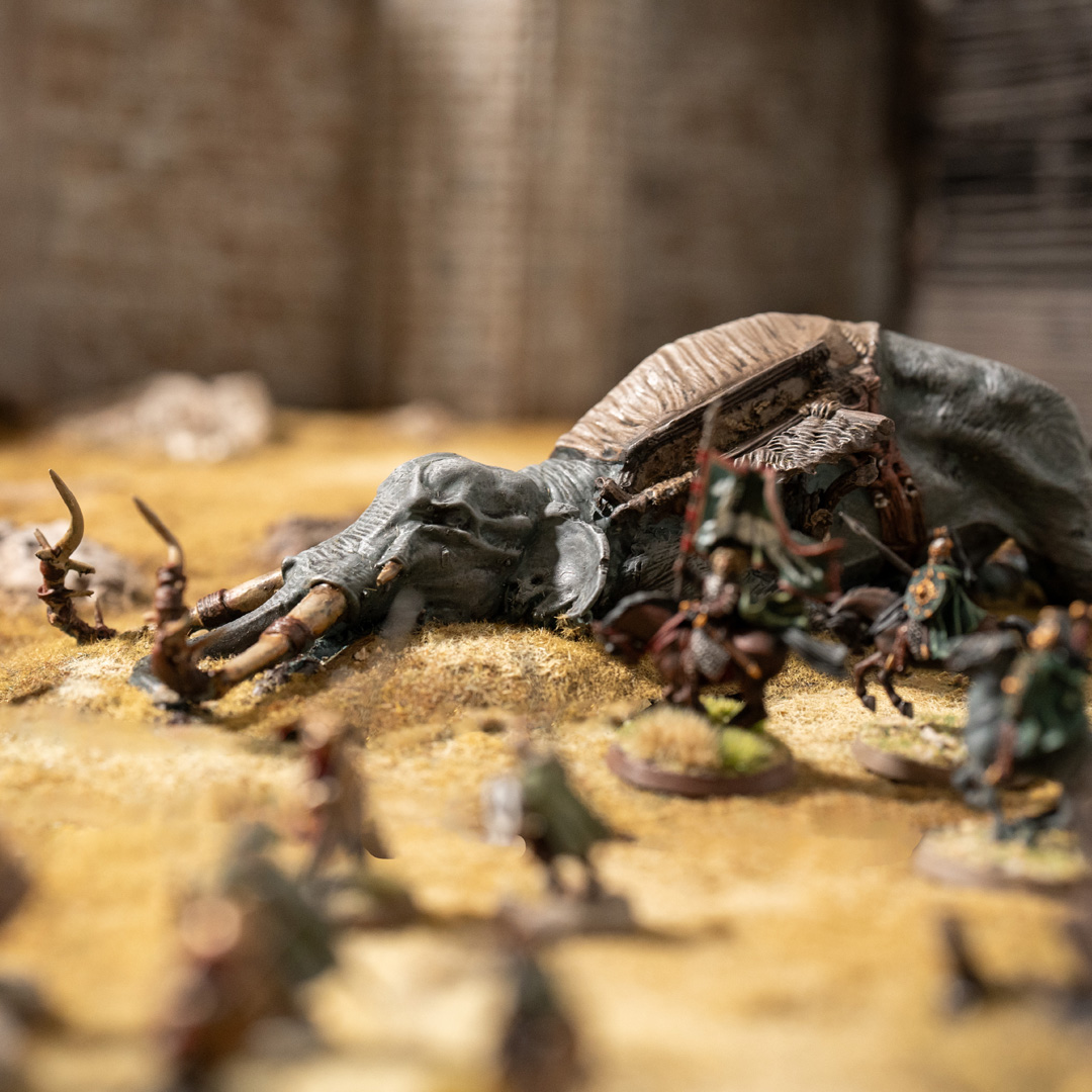 Fallen War Elephant 1 - STL File